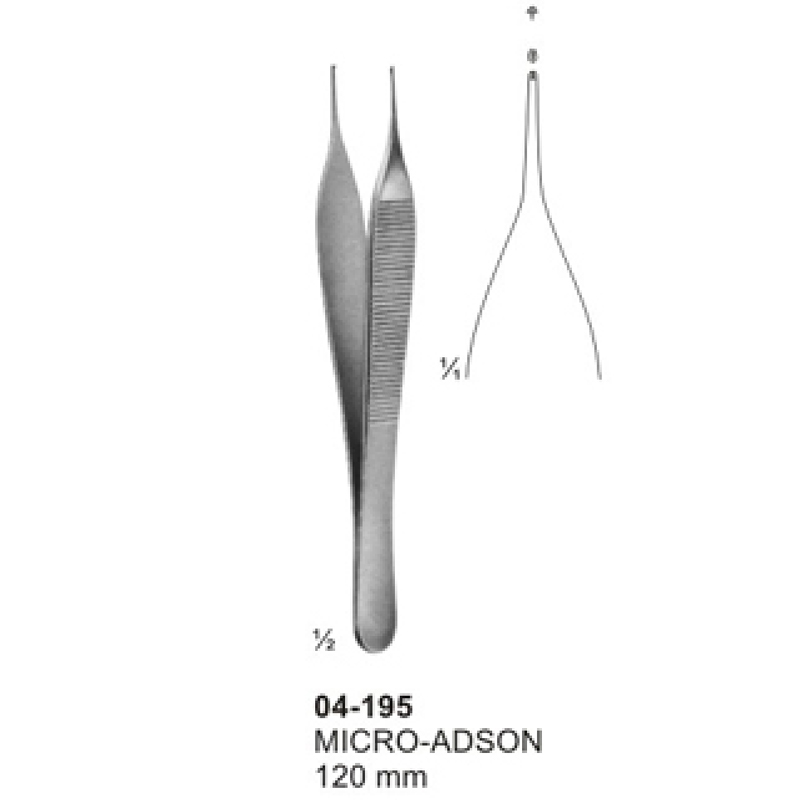 12-12.jpg Delicate Tissue Forceps - Image 1