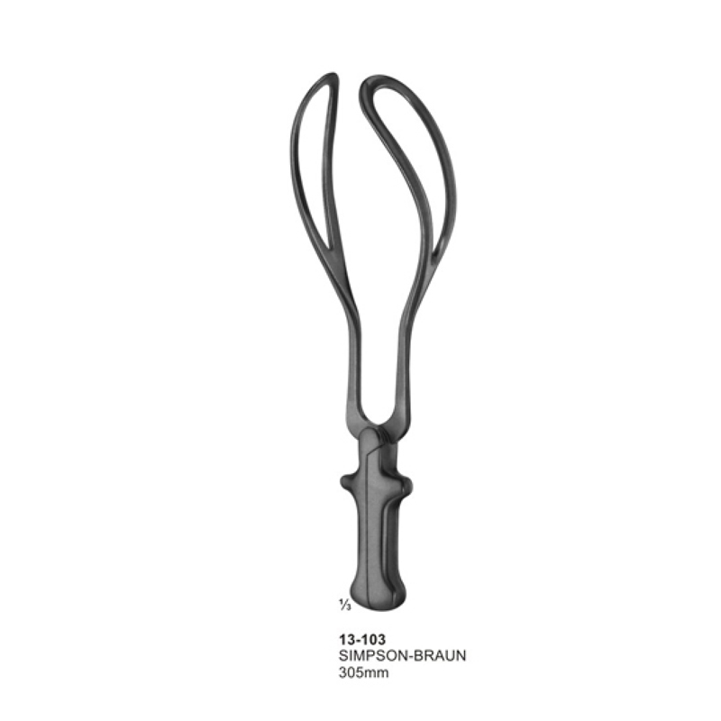 2-7-1.jpg Obstetrical Forceps - Image 1