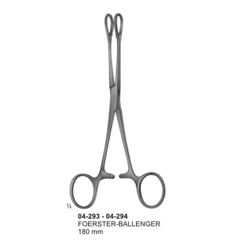 7-17.jpg Dressing-. Sponge holding-. Organ-. and Tissue Grasping Forceps - Image 1